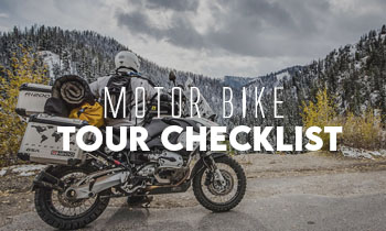 motor bike trip checklist preparation BILAL AZAM BEING A TRAVELER