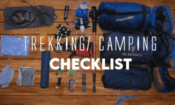 trekking camping checklist beingatraveler bilal azam vlogs